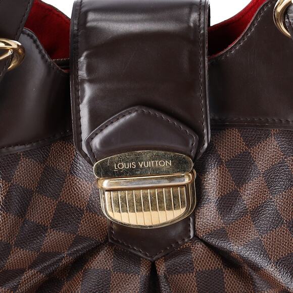 Louis Vuitton Sistina GM Damier Ebene Shoulder Bag N41540 Canvas - Picture 2 of 8